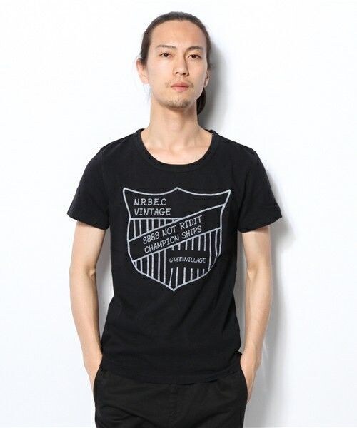 NOT RIGID(ノットリジット)の「NOT RIGID/N.R.B.C Tee(Tシャツ/カットソー・メンズ・ホワイト/ブラック/ネイビー・MEDIUM/LARGE)」の3枚目の写真