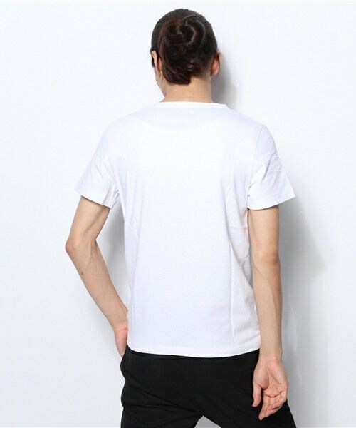 NOT RIGID（ノットリジット）の「NOT RIGID/USNR Tee（Tシャツ/カットソー・メンズ・ホワイト/ネイビー・MEDIUM/LARGE）」の5枚目の写真