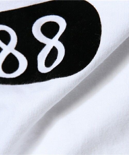 NOT RIGID（ノットリジット）の「NOT RIGID/USNR Tee（Tシャツ/カットソー・メンズ・ホワイト/ネイビー・MEDIUM/LARGE）」の10枚目の写真