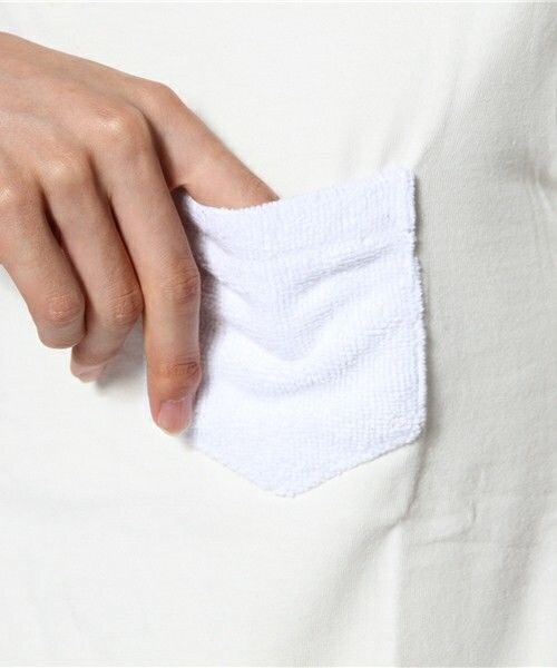 NOT RIGID（ノットリジット）の「NOT RIGID/Plain Poket Tee（Tシャツ/カットソー・メンズ・ホワイト/ホワイト系その他/ブラック/ブラック系その他/ブルー/ブルー系その他・MEDIUM/LARGE）」の12枚目の写真