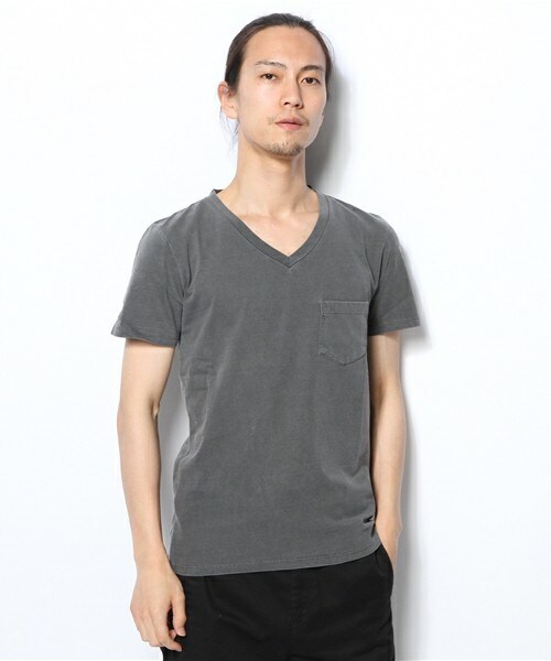 NOT RIGID（ノットリジット）の「NOT RIGID/Plain Poket Tee（Tシャツ/カットソー・メンズ・ホワイト/ホワイト系その他/ブラック/ブラック系その他/ブルー/ブルー系その他・MEDIUM/LARGE）」の3枚目の写真