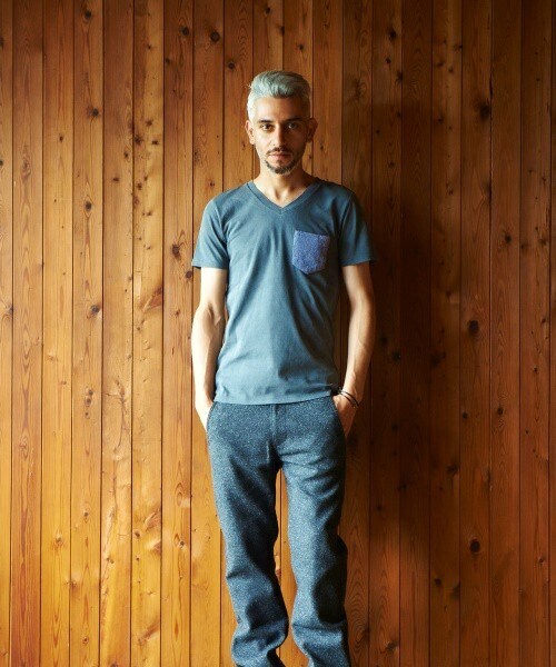 NOT RIGID（ノットリジット）の「NOT RIGID/Plain Poket Tee（Tシャツ/カットソー・メンズ・ホワイト/ホワイト系その他/ブラック/ブラック系その他/ブルー/ブルー系その他・MEDIUM/LARGE）」の6枚目の写真