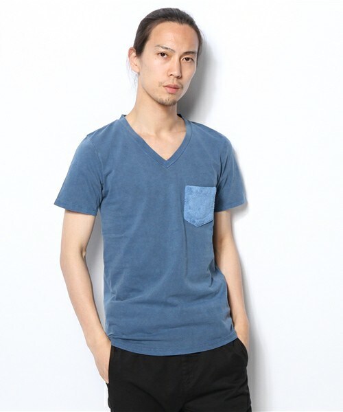 NOT RIGID（ノットリジット）の「NOT RIGID/Plain Poket Tee（Tシャツ/カットソー・メンズ・ホワイト/ホワイト系その他/ブラック/ブラック系その他/ブルー/ブルー系その他・MEDIUM/LARGE）」の20枚目の写真