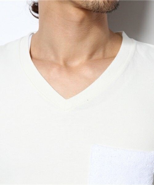 NOT RIGID（ノットリジット）の「NOT RIGID/Plain Poket Tee（Tシャツ/カットソー・メンズ・ホワイト/ホワイト系その他/ブラック/ブラック系その他/ブルー/ブルー系その他・MEDIUM/LARGE）」の10枚目の写真