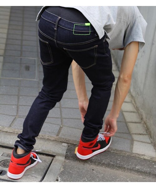 RE:LORE（リロア）の「14.5oz Skinny Hyper Stretch Denim Jeans Dark Indigo　19F-222（デニムパンツ・メンズ・その他）」の6枚目の写真