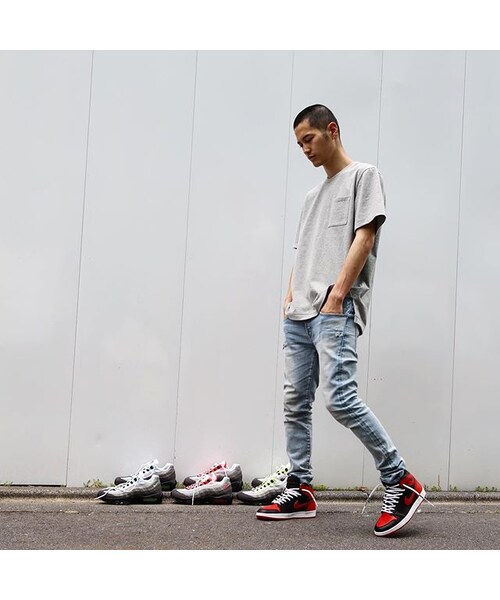 RE:LORE(リロア)の「14.5oz Skinny Hyper Stretch Denim Jeans Light Blue 19F-222(デニムパンツ・メンズ・その他)」の4枚目の写真