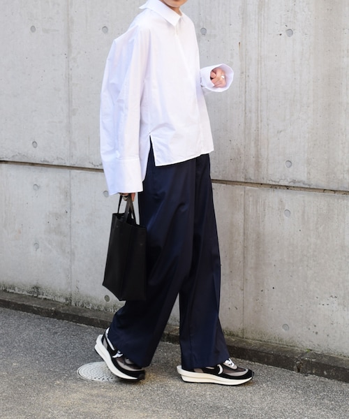 no brand（ノーブランド）の「シャイニーセンターワイドPT（その他パンツ・レディース・その他）」の7枚目の写真