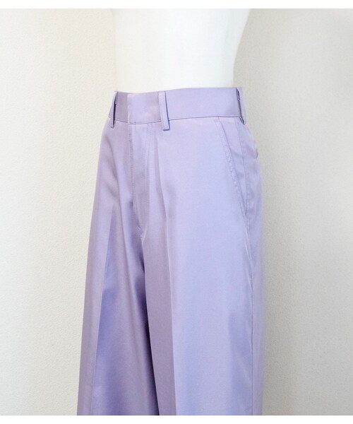 no brand（ノーブランド）の「シャイニーセンターワイドPT（その他パンツ・レディース・その他）」の10枚目の写真