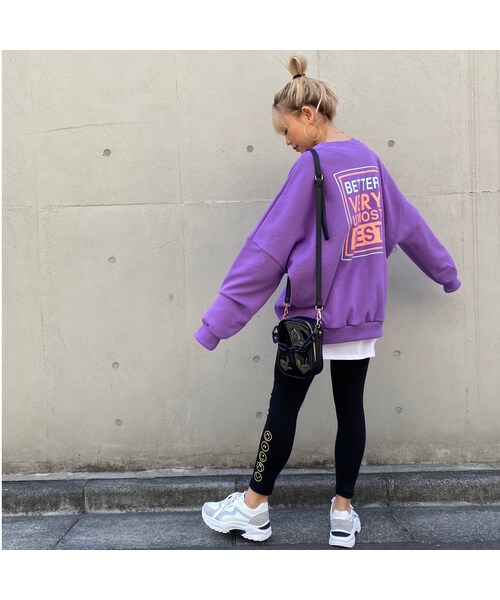 no brand（ノーブランド）の「ふつうさんレギンス｢にこにこべー｣（ニット/セーター・レディース・その他）」の4枚目の写真