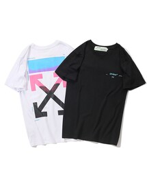 off white | セール☆19/20春夏☆Off-White(オフホワイト) 男女兼用  半袖 　Ｔシャツ(Tシャツ/カットソー)