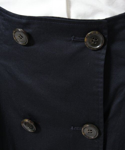 JEANASIS（ジーナシス）の「トレンチラップスカート（スカート・レディース・ベージュ/ブルー/ネイビー・ＦREE）」の7枚目の写真