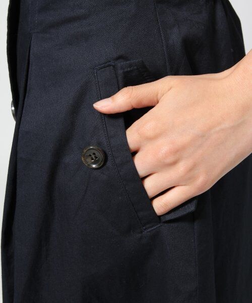 JEANASIS（ジーナシス）の「トレンチラップスカート（スカート・レディース・ベージュ/ブルー/ネイビー・ＦREE）」の8枚目の写真