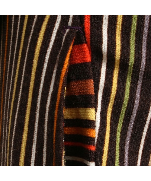 One deux boo(ワンドゥーブー)の「八分丈パンツ(ストライプニット)(パンツ・キッズ・ブラウン・XS(80~90cm)/S(100~110cm)/M(120~130cm)/L(140~150cm))」の6枚目の写真