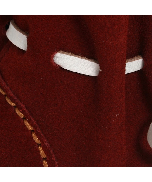 BOO SHOES（ブー シューズ）の「ショートブーツ（シューズ・キッズ・ブラウン/レッド・17cm/18cm/19cm/20cm/21cm/22cm）」の7枚目の写真