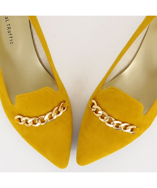 ORiental TRaffic（オリエンタルトラフィック）の「チェーンオペラシューズ（シューズ・レディース・ブラック/ブルー/レッド/イエロー・34/35/36/37/38/39/40/41/42）」の5枚目の写真