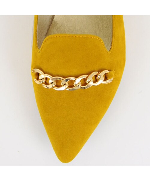 ORiental TRaffic（オリエンタルトラフィック）の「チェーンオペラシューズ（シューズ・レディース・ブラック/ブルー/レッド/イエロー・34/35/36/37/38/39/40/41/42）」の6枚目の写真