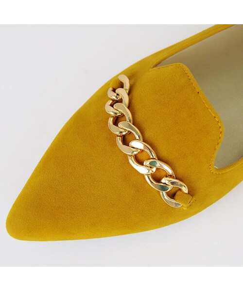 ORiental TRaffic（オリエンタルトラフィック）の「チェーンオペラシューズ（シューズ・レディース・ブラック/ブルー/レッド/イエロー・34/35/36/37/38/39/40/41/42）」の10枚目の写真