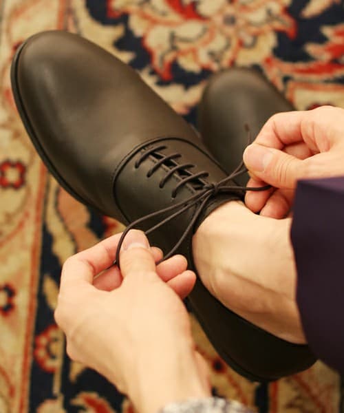 STUDIOUS(ステュディオス)の「アンティークレザー内羽根短靴(その他・メンズ・ブラウン/ブラック/BRN/BLK・8(約26cm)/9(約27cm)/8/9)」の7枚目の写真