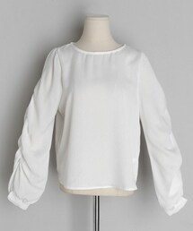 DHOLIC | ギャザースリーブブラウス(シャツ/ブラウス)