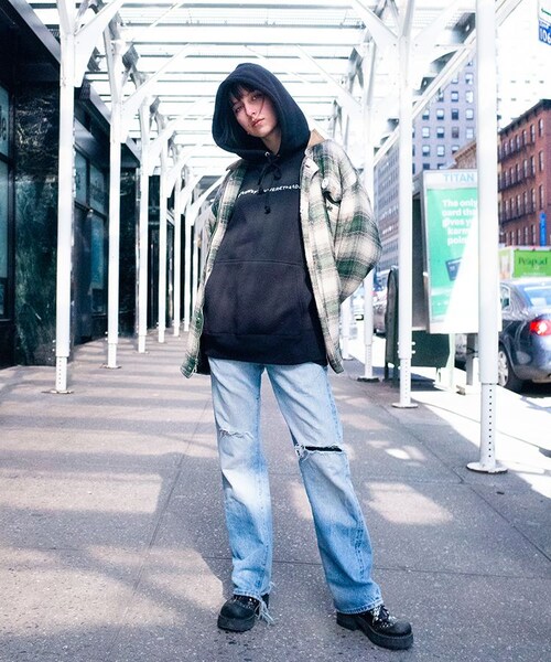 LIDNM（リドム）の「EMBROIDERY COLLABORATION PARKA（パーカー）」 - WEAR