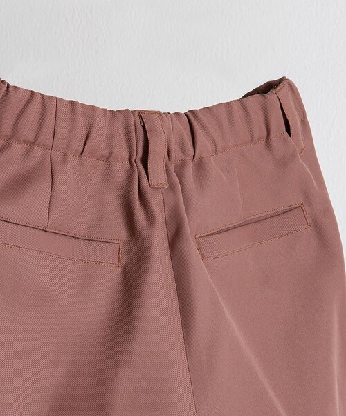 LIDNM（リドム）の「DRAPE CHINO SLACKS（スラックス・メンズ・ブラウン系・SMALL/MEDIUM/LARGE）」の10枚目の写真