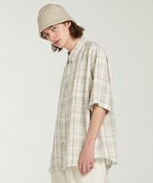 LIDNM | VISCOSE CHECK SHIRT(シャツ/ブラウス)