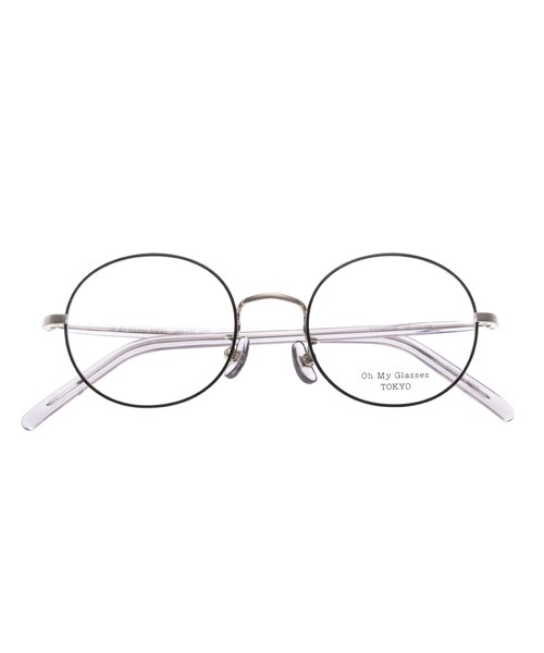 Oh My Glasses TOKYO（オーマイグラス）の「Oh My Glasses TOKYO omg-133 Lia2-GRY-48（メガネ・黒・48□19-145）」の5枚目の写真