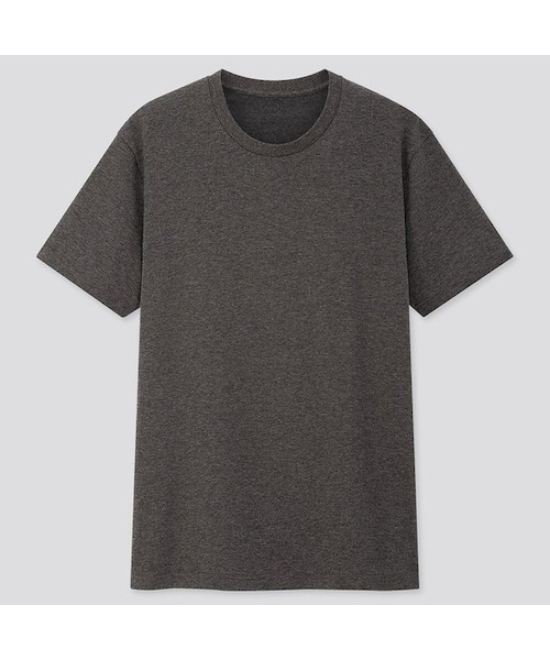 UNIQLO（ユニクロ）の「ドライカラークルーネックT（半袖）（Tシャツ/カットソー・メンズ・DARK GRAY 08/GRAY 03/BLACK 09/WHITE 00・XXL/3XL/4XL/XS/XL/L/S/M）」の3枚目の写真