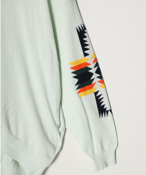 masterkey(マスターキー)の「NATIVES(ニット/セーター・レディース・グリーン/ブラック/ベージュ・1/2)」の4枚目の写真