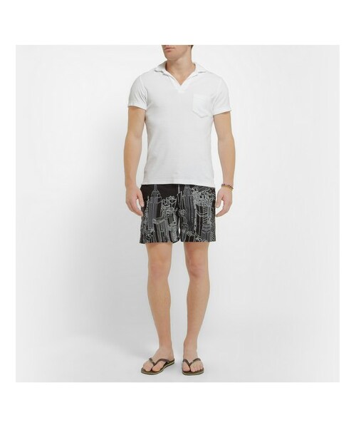 ORLEBAR BROWN（オールバーブラウン）の「Tommy Penton Embroidered