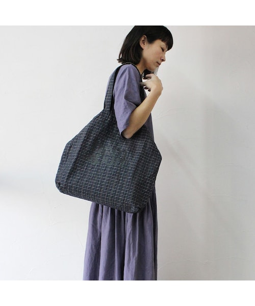 homspun（ホームスパン）の「homspun ホームスパン C/Lチェックロゴ