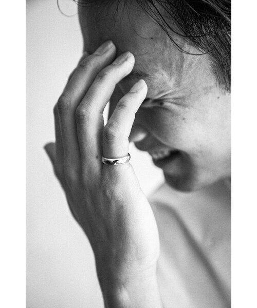 Handmade(ハンドメイド)の「classic circle ring 101(SV)(リング・メンズ・その他)」の5枚目の写真
