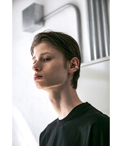Handmade(ハンドメイド)の「classic ear cuff (SV)(ピアス(両耳用)・メンズ・その他)」の3枚目の写真