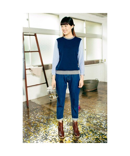 haco!(ハコ)の「NUSY きれいシルエットの使えるデニムの会(3回限定コレクション)(デニムパンツ・レディース・Various・1 /2 /3 /4 /5 /6 )」の3枚目の写真