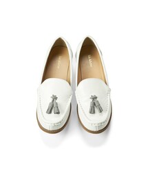 haco! | リス クロース　ホワイトローファー(パンプス)