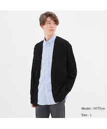 GU | ニットカーディガン(長袖)CL+E(トップス)