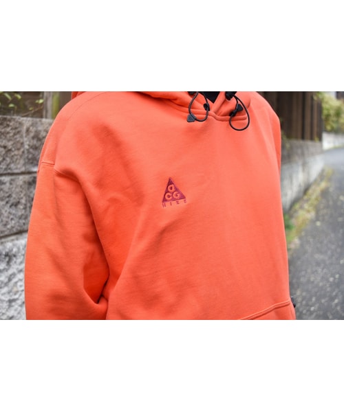 ACG（エィシージー）の「NIKE ACG LOGO 胸刺繍ロゴフーディー プル