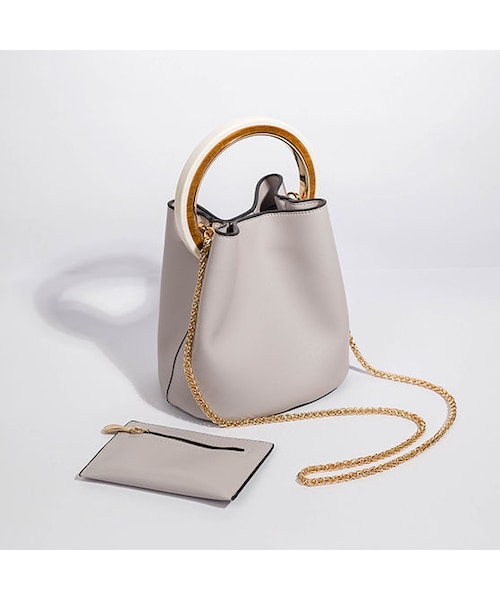 新品未使用品♩ ノーブランドグレー レザー ハンドバッグ 楽天市場】ハンドバッグ レディース 斜めがけ 肩掛け ショルダー