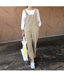 copine | 再入荷！ほどよいゆる感！大人カジュアルサロペット(2color)【クリックポスト対象商品】(サロペット/オーバーオール)