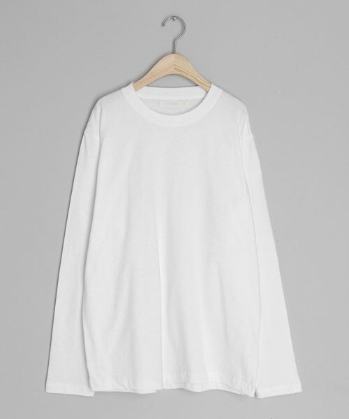 DHOLIC(ディーホリック)の「ルーズフィットTシャツ(Tシャツ/カットソー・レディース・グリーン/ホワイト/ベージュ/パープル/その他/ブルー/ブラック・FREE)」の2枚目の写真