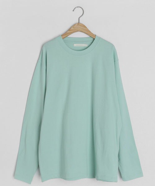 DHOLIC(ディーホリック)の「ルーズフィットTシャツ(Tシャツ/カットソー・レディース・グリーン/ホワイト/ベージュ/パープル/その他/ブルー/ブラック・FREE)」の7枚目の写真