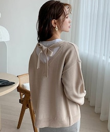 DHOLIC | 2WAYリボンカーディガン(カーディガン/ボレロ)