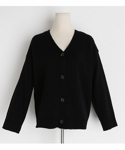 DHOLIC（ディーホリック）の「2WAYリボンカーディガン（カーディガン/ボレロ・レディース・ベージュ/イエロー/グリーン/ブラック/パープル・FREE）」の2枚目の写真