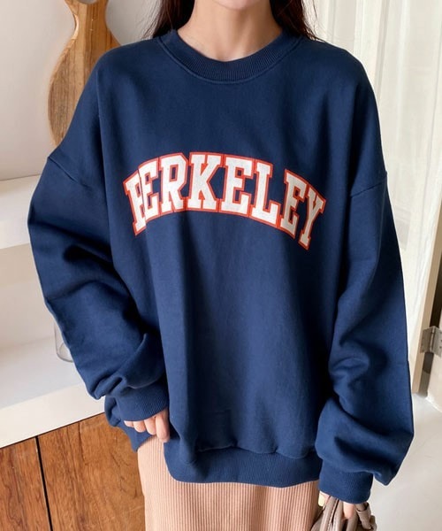 DHOLIC(ディーホリック)の「BERKELEYスウェット(スウェット・レディース・イエロー/グレー/ブルー/ブラック・FREE)」の4枚目の写真