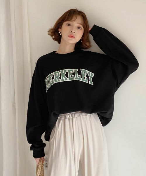 DHOLIC(ディーホリック)の「BERKELEYスウェット(スウェット・レディース・イエロー/グレー/ブルー/ブラック・FREE)」の2枚目の写真