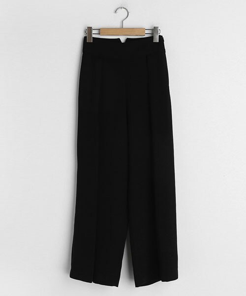 DHOLIC（ディーホリック）の「タックワイドパンツ（その他パンツ・レディース・ブルー/パープル/ブラック・S/M）」の2枚目の写真