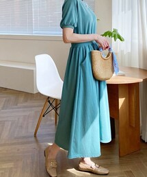 DHOLIC | ショートスリーブスウェットワンピース(ワンピース)