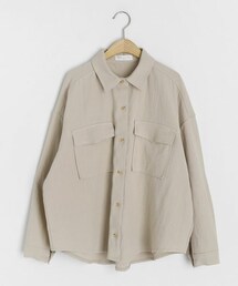 DHOLIC | リネン混ポケットジャケット(その他アウター)