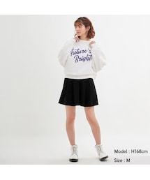 GU | ポンチフレアミニスカート+EC(スカート)