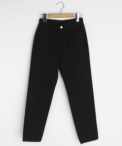 DHOLIC（ディーホリック）の「ハイウエストテーパードパンツ（その他パンツ・レディース・ホワイト/ブラック/ベージュ・S/M/L）」の2枚目の写真